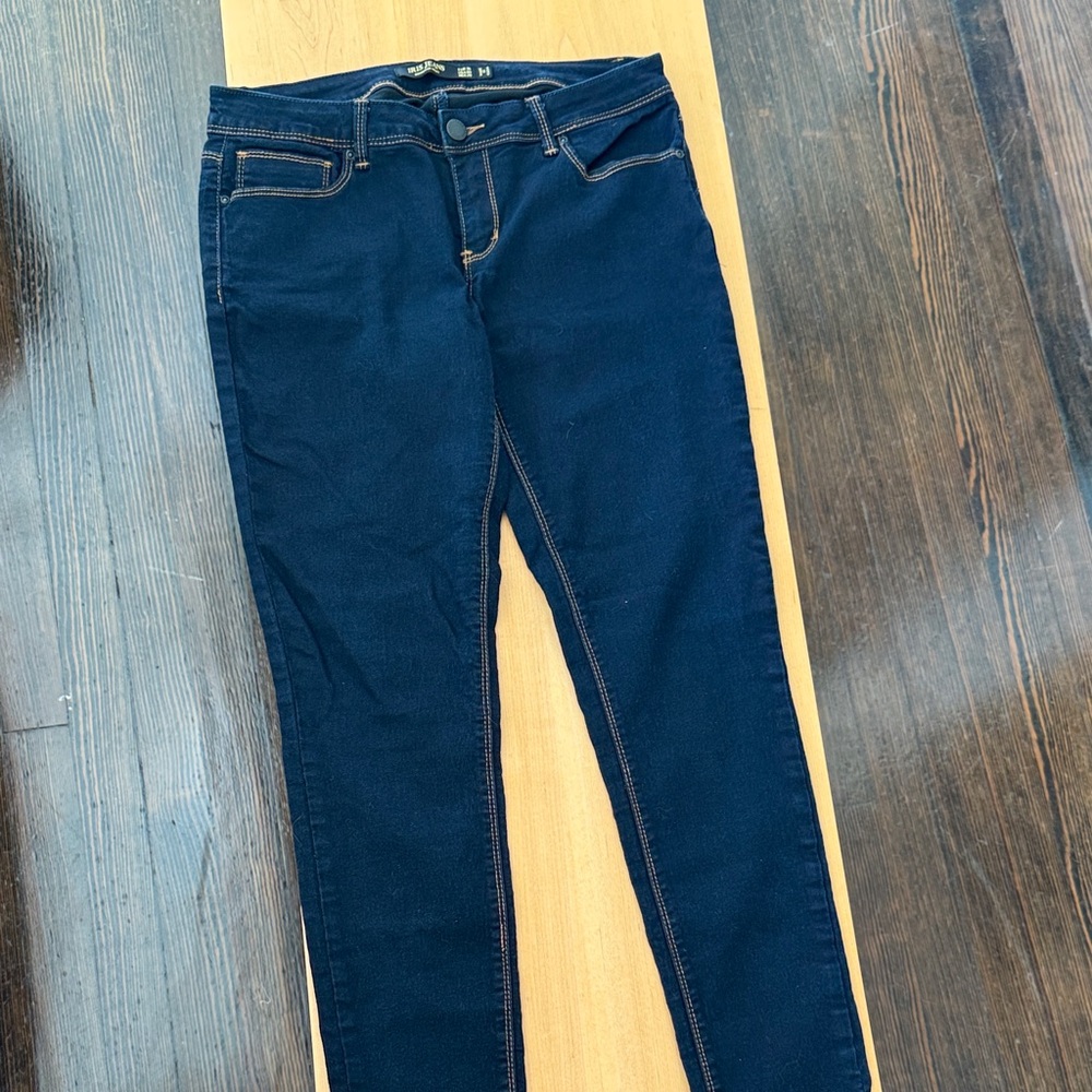 Elegant Dark Blue Skinny Jeans